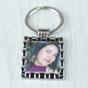 Llavero Metálico una Cara