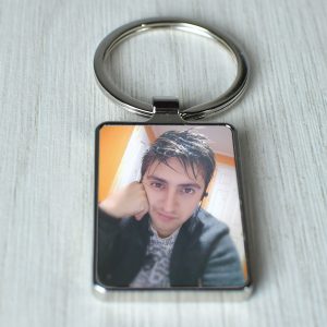 Llavero Metal Doble Cara